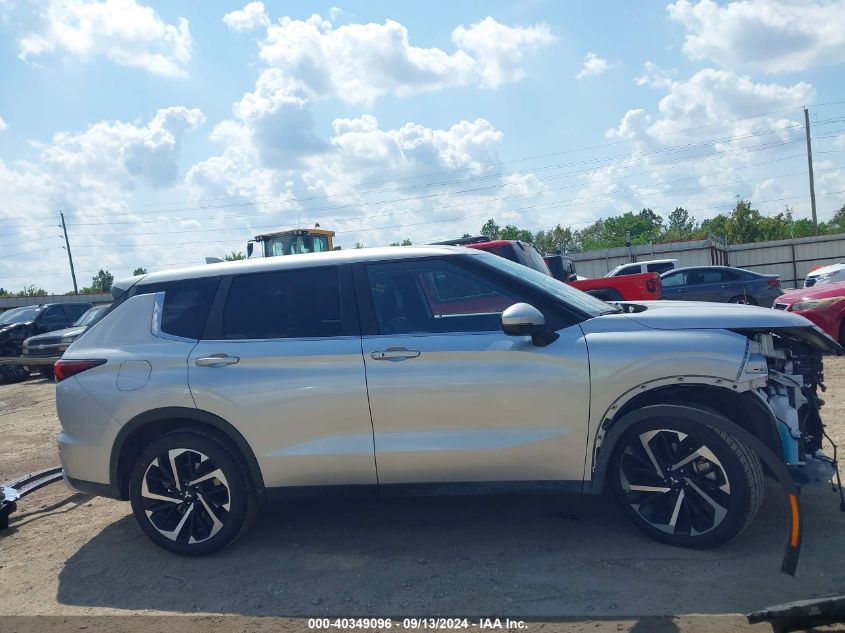 2024 Mitsubishi Outlander Se 2.5 S-Awc/Se Black Edition S-Awc/Se Black Edition W/Pano Roof S-Awc/Se Ralliart S-Awc VIN: JA4J4VA84RZ050039 Lot: 40349096