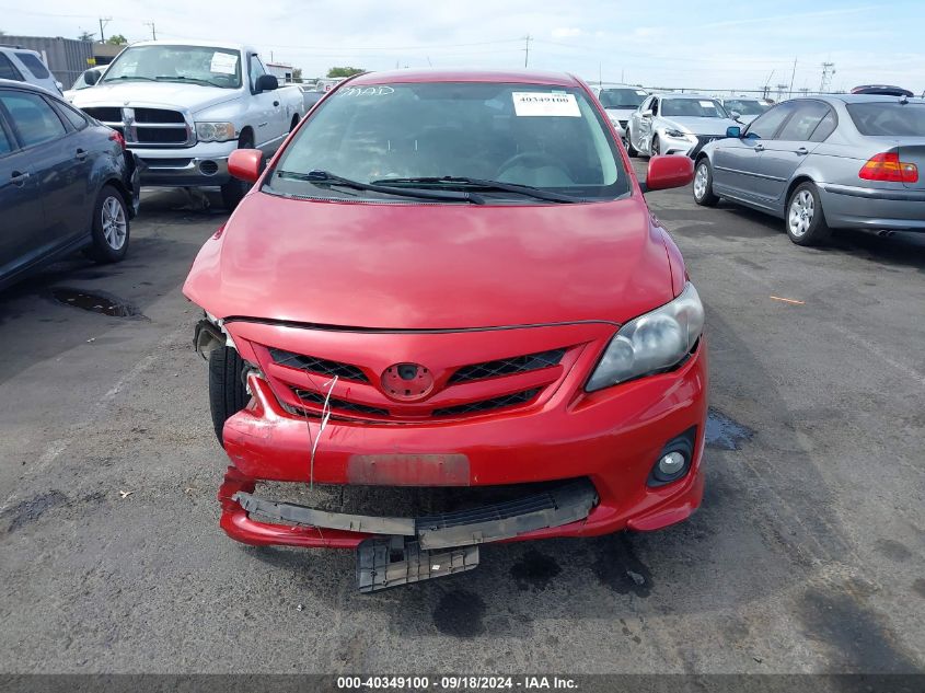 2011 Toyota Corolla S VIN: 2T1BU4EE4BC674671 Lot: 40349100