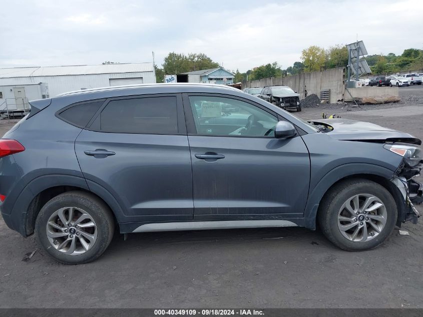 2018 Hyundai Tucson Limited/Sport And Eco/Se VIN: KM8J3CA4XJU708003 Lot: 40349109