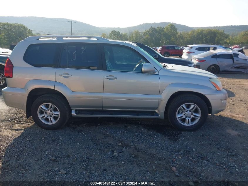 2003 Lexus Gx 470 VIN: JTJBT20X130002821 Lot: 40349122