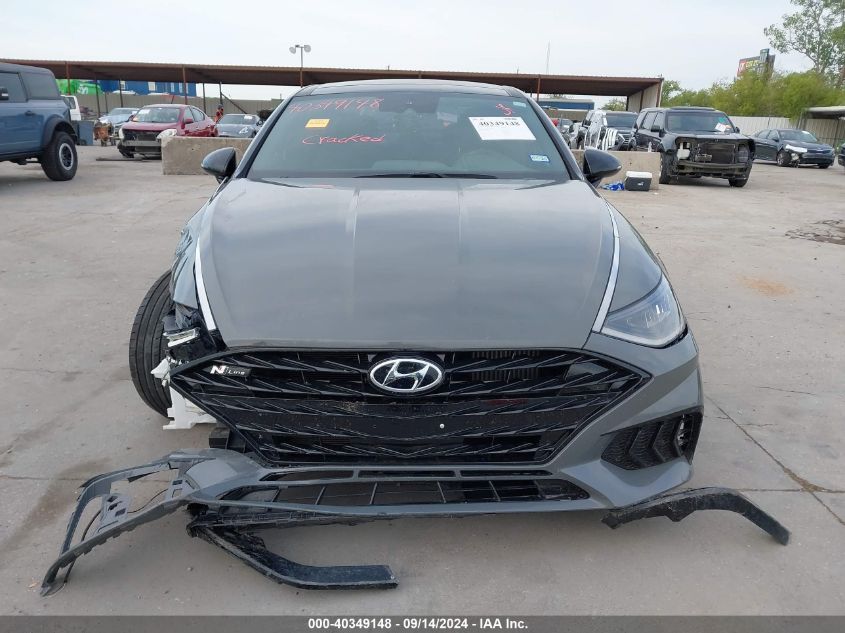 2021 Hyundai Sonata N Line VIN: 5NPEK4JC3MH129472 Lot: 40349148