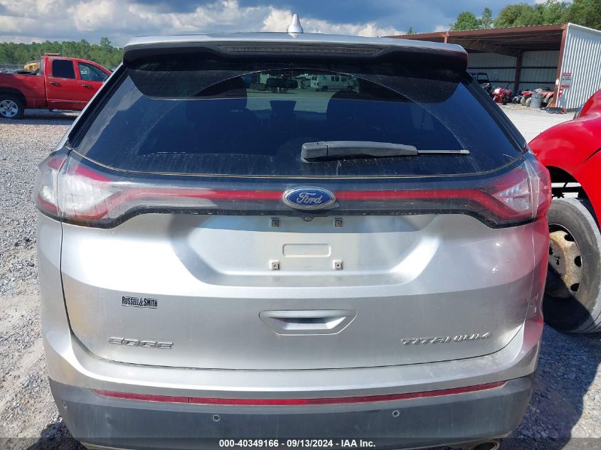 2018 Ford Edge Titanium VIN: 2FMPK3K89JBC11769 Lot: 40349166