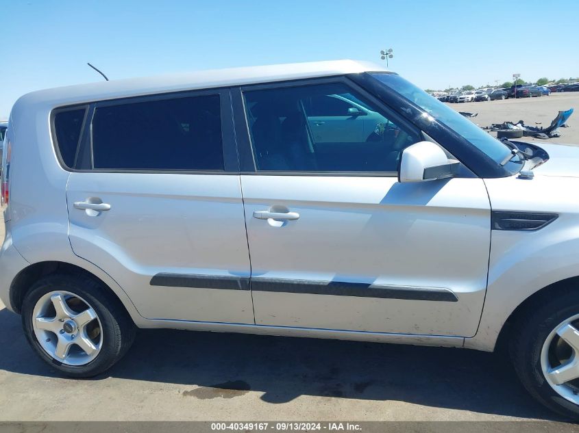 2011 Kia Soul + VIN: KNDJT2A28B7726545 Lot: 40349167