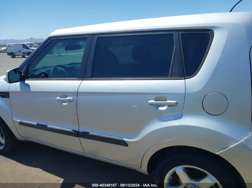 2011 Kia Soul + VIN: KNDJT2A28B7726545 Lot: 40349167