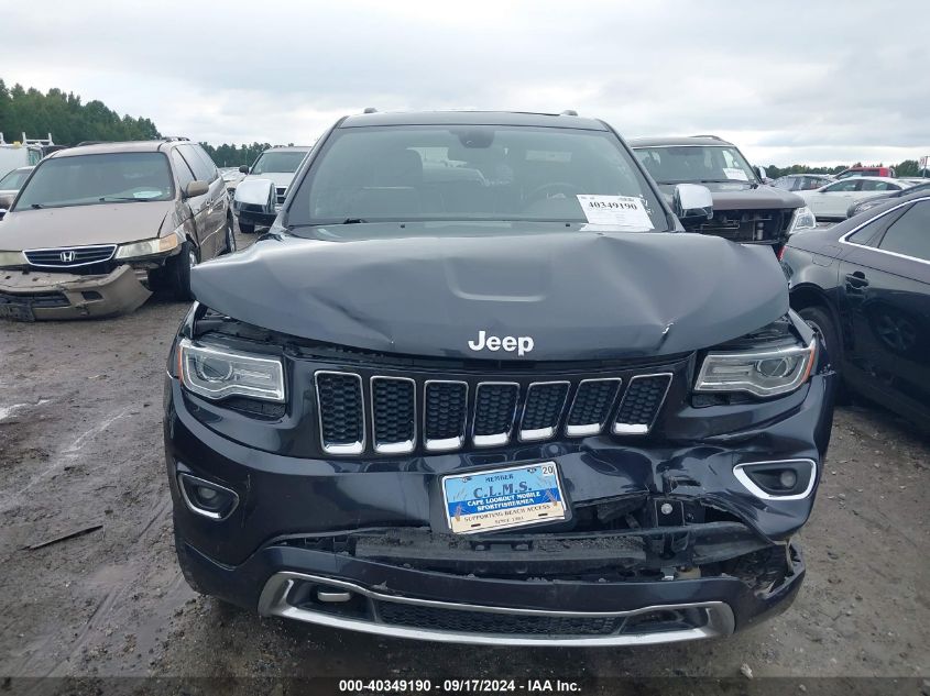 2016 Jeep Grand Cherokee Overland VIN: 1C4RJFCG6GC384679 Lot: 40349190