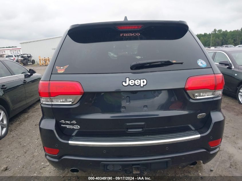 2016 Jeep Grand Cherokee Overland VIN: 1C4RJFCG6GC384679 Lot: 40349190