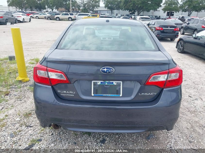 2015 Subaru Legacy 2.5I Premium VIN: 4S3BNBE68F3072171 Lot: 40349191