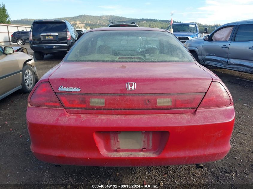 2000 Honda Accord Ex VIN: 1HGCG2254YA014231 Lot: 40349192