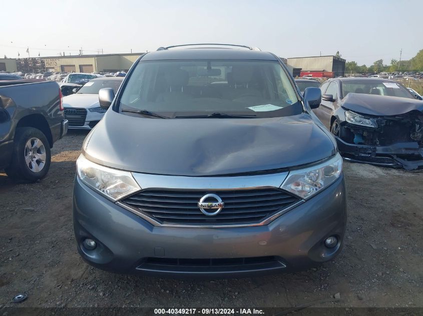 2014 Nissan Quest Sv VIN: JN8AE2KP1E9108128 Lot: 40349217