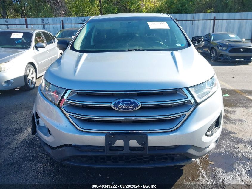 2016 Ford Edge Se VIN: 2FMPK3G96GBC09441 Lot: 40349222