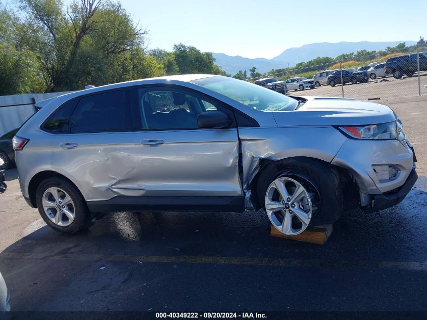 2016 Ford Edge Se VIN: 2FMPK3G96GBC09441 Lot: 40349222