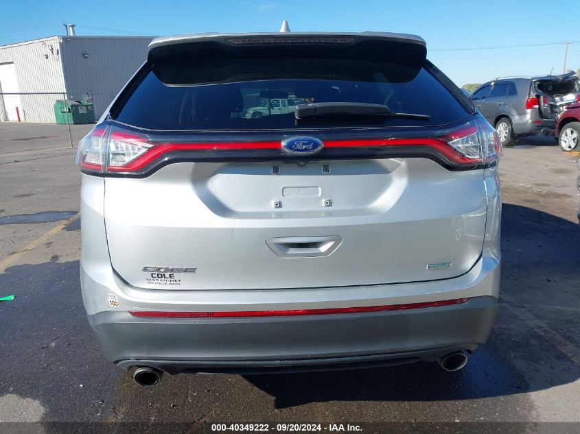 2016 Ford Edge Se VIN: 2FMPK3G96GBC09441 Lot: 40349222