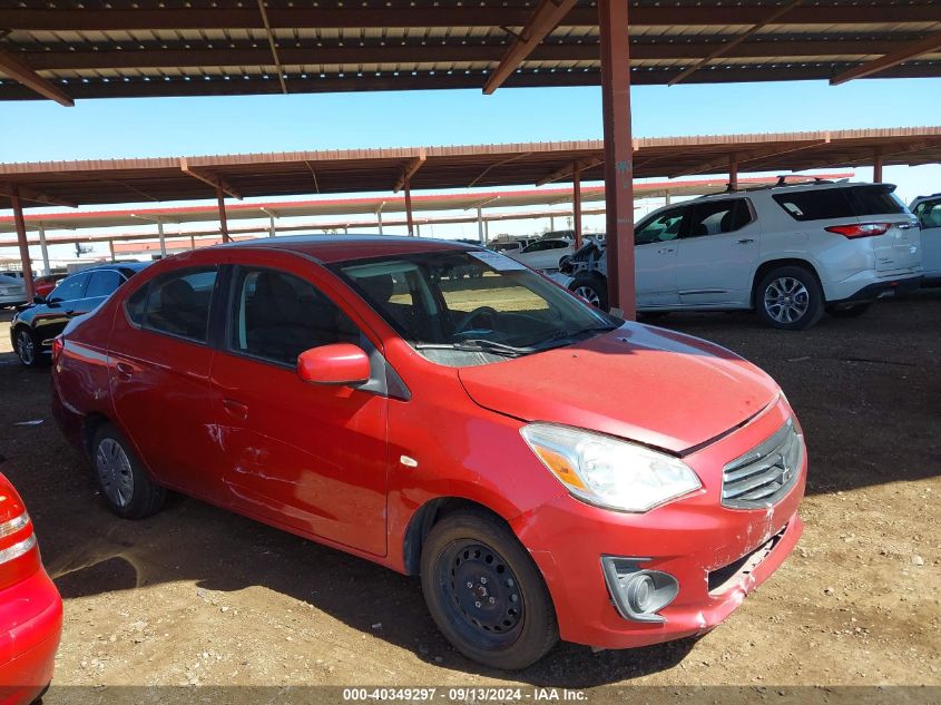 2018 Mitsubishi Mirage G4 Es VIN: ML32F3FJ7JHF08371 Lot: 40349297