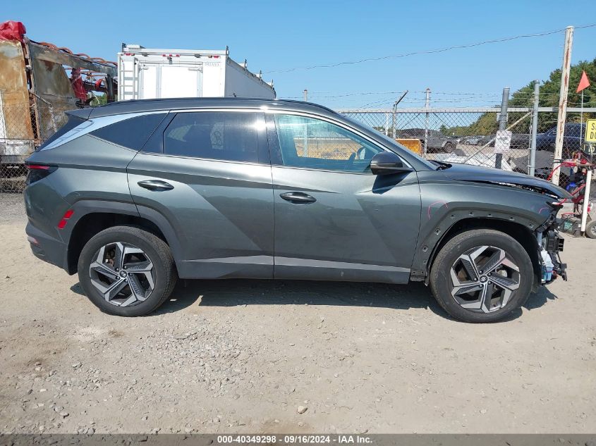 2022 Hyundai Tucson Hybrid Limited VIN: KM8JECA11NU062047 Lot: 40349298