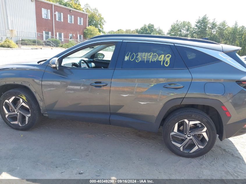 2022 Hyundai Tucson Hybrid Limited VIN: KM8JECA11NU062047 Lot: 40349298