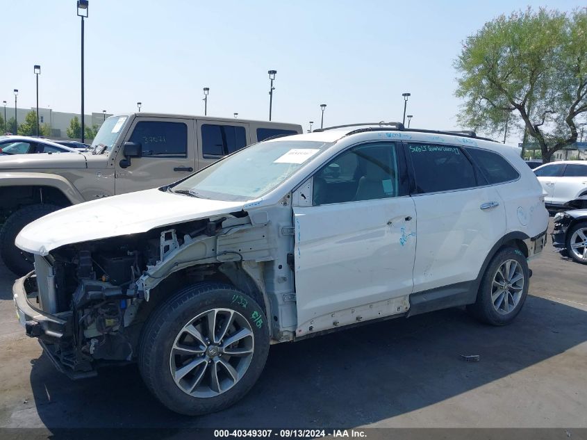 2018 Hyundai Santa Fe Se/Limited VIN: KM8SN4HF7JU265515 Lot: 40349307