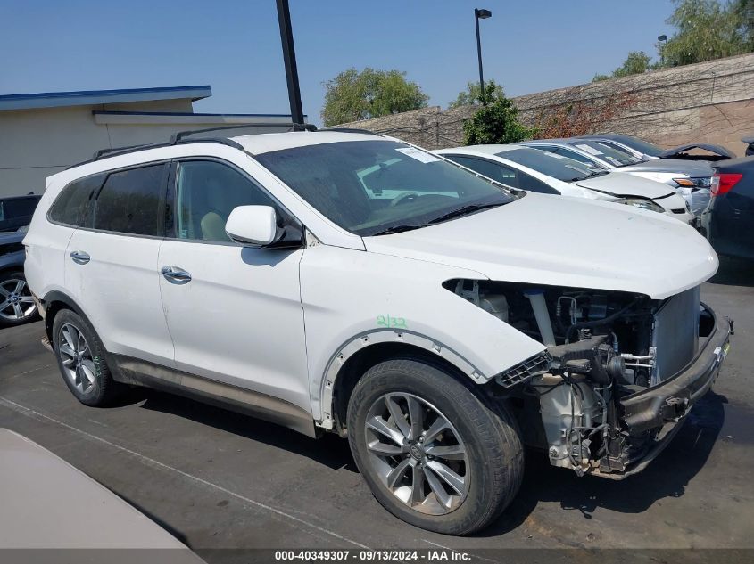 2018 Hyundai Santa Fe Se/Limited VIN: KM8SN4HF7JU265515 Lot: 40349307