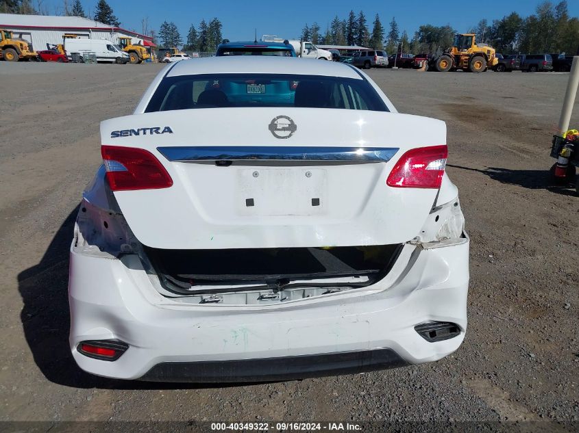 2018 Nissan Sentra S VIN: 3N1AB7AP0JY206125 Lot: 40349322