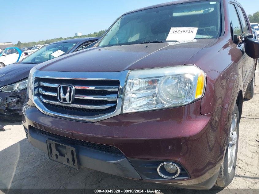 2014 Honda Pilot Ex-L VIN: 5FNYF4H53EB050683 Lot: 40349328