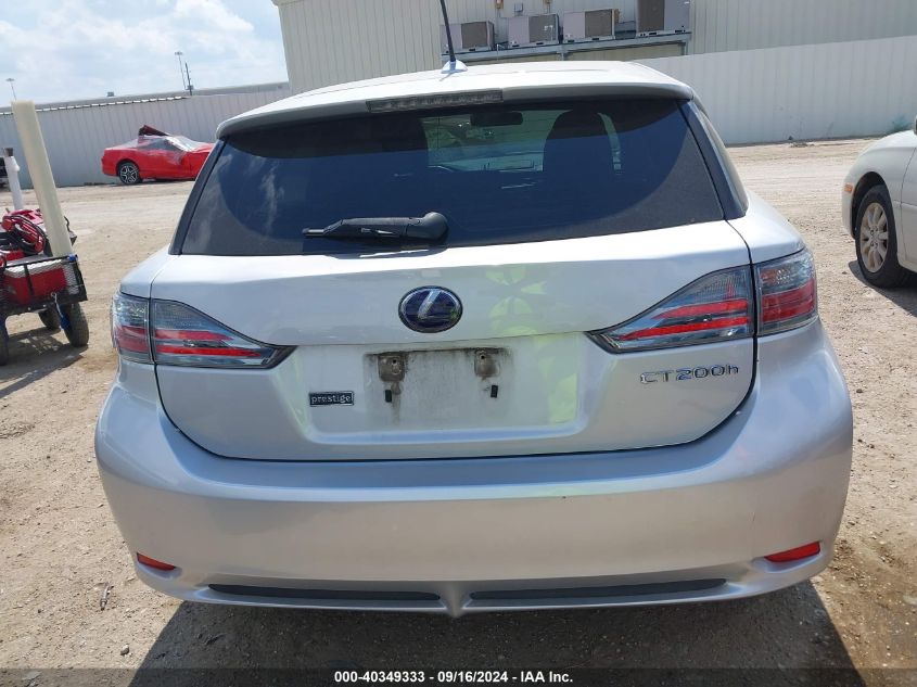 2012 Lexus Ct 200H Premium VIN: JTHKD5BH5C2102401 Lot: 40349333