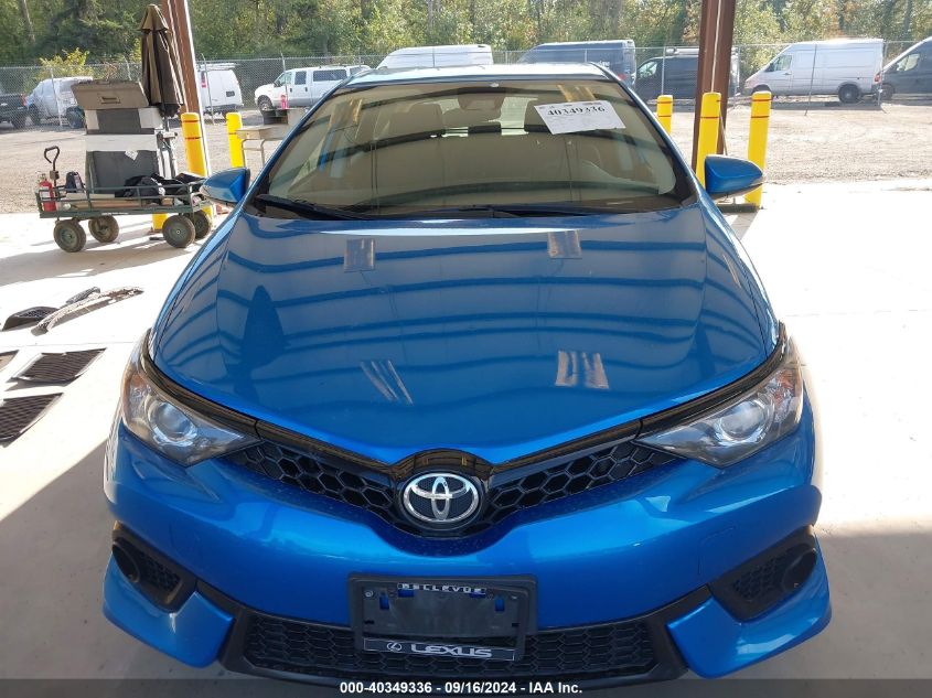 2018 Toyota Corolla Im VIN: JTNKARJE2JJ564597 Lot: 40349336