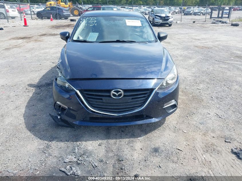 2016 MAZDA MAZDA3 I SPORT - JM1BM1U78G1293564