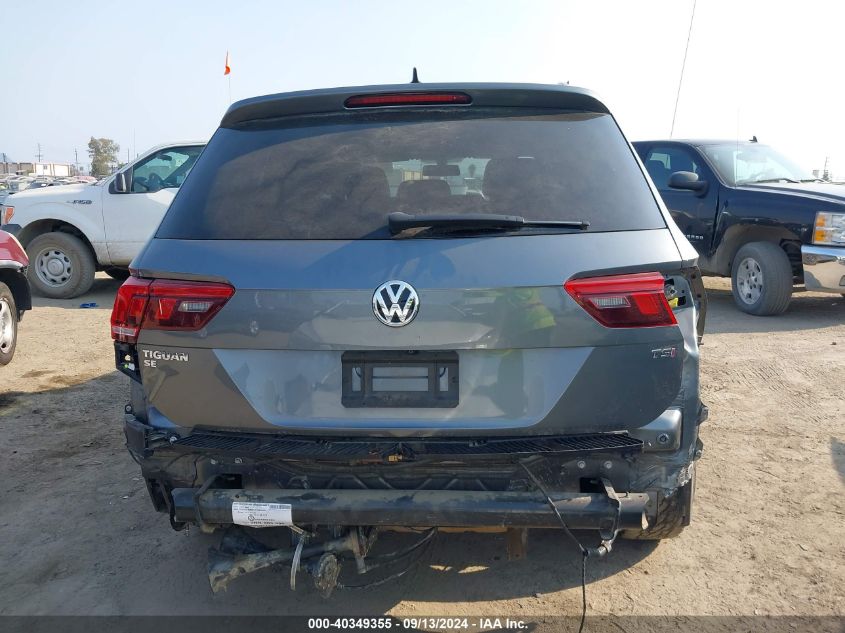 3VV3B7AX4JM159082 2018 Volkswagen Tiguan 2.0T Se/2.0T Sel