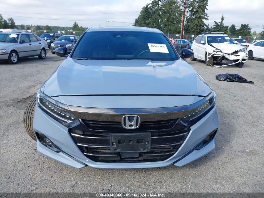 2022 Honda Accord Sport 2.0T VIN: 1HGCV2F39NA021640 Lot: 40349366