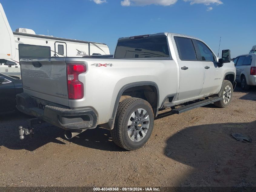 2022 Chevrolet Silverado 2500Hd 4Wd Standard Bed Custom VIN: 2GC4YMEYXN1239728 Lot: 40349368