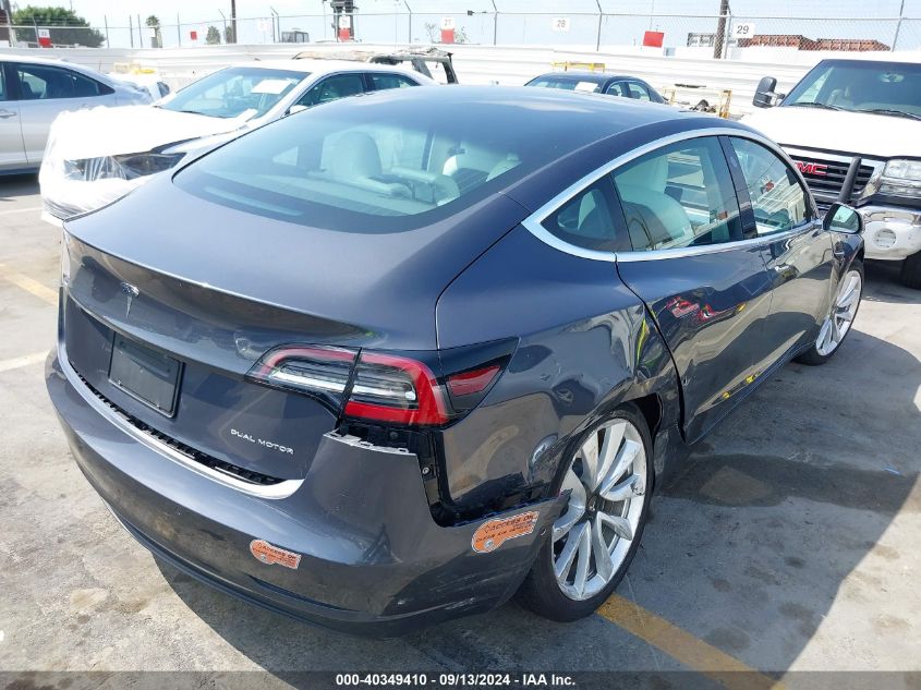 2019 Tesla Model 3 VIN: 5YJ3E1EB7KF465202 Lot: 40349410