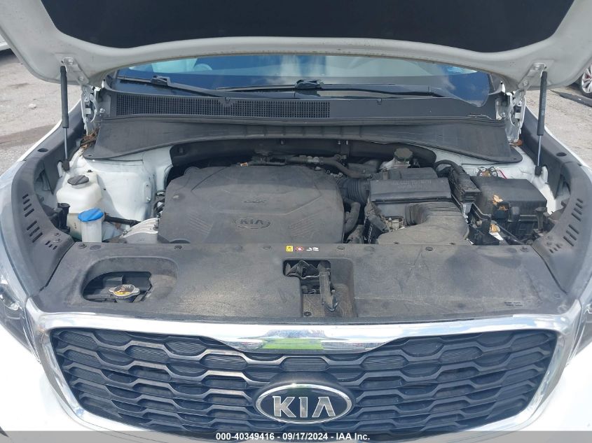 2019 Kia Sorento 3.3L Lx VIN: 5XYPGDA53KG471360 Lot: 40349416