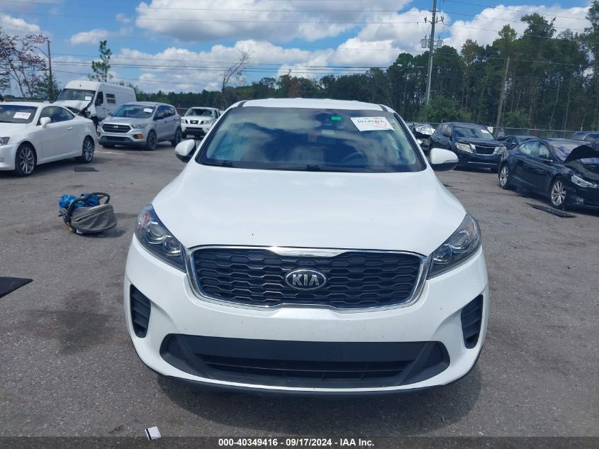 2019 Kia Sorento 3.3L Lx VIN: 5XYPGDA53KG471360 Lot: 40349416