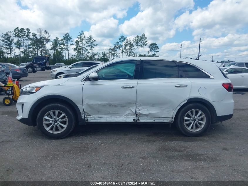 2019 Kia Sorento 3.3L Lx VIN: 5XYPGDA53KG471360 Lot: 40349416