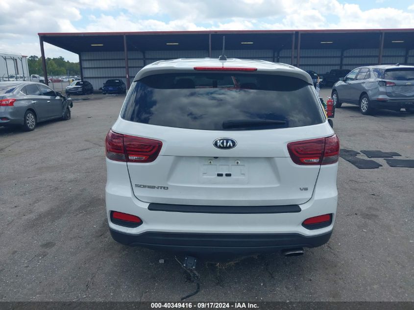 2019 KIA SORENTO 3.3L LX - 5XYPGDA53KG471360