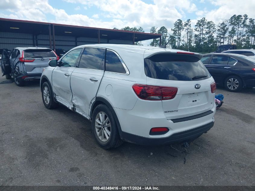 2019 KIA SORENTO 3.3L LX - 5XYPGDA53KG471360