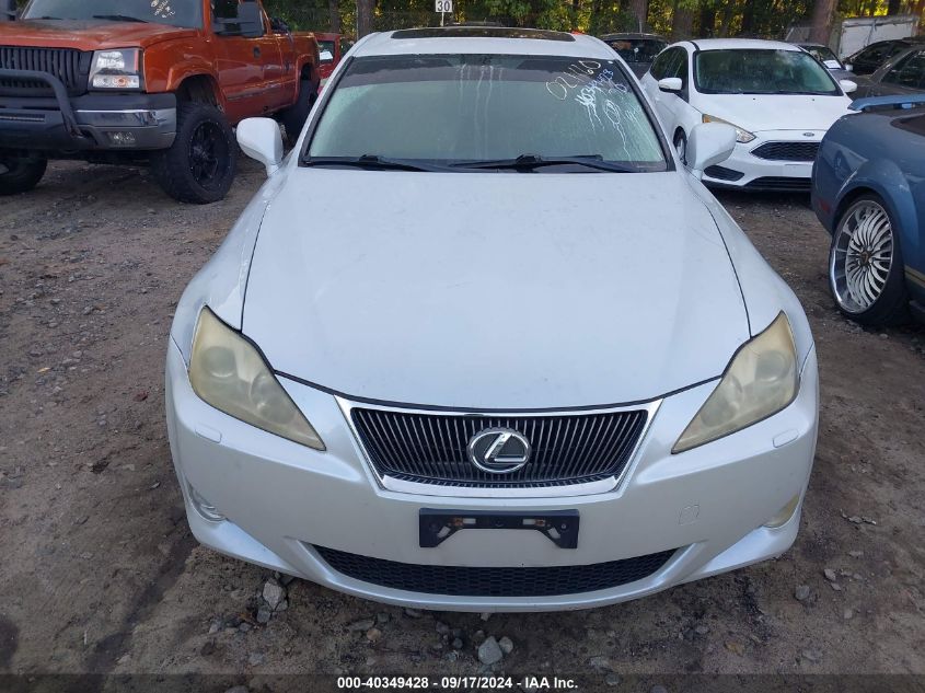 2008 Lexus Is 250 VIN: JTHCK262385021160 Lot: 40349428