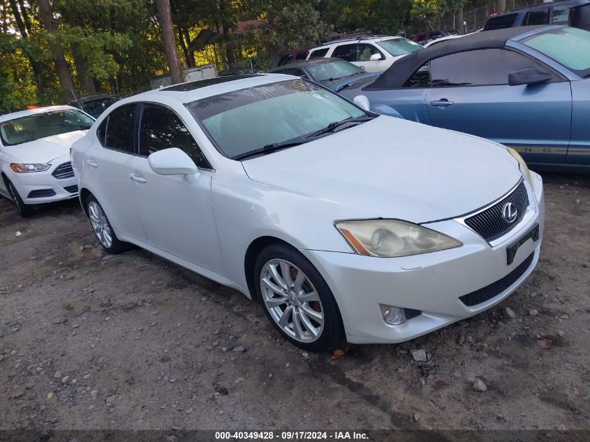 2008 Lexus Is 250 VIN: JTHCK262385021160 Lot: 40349428