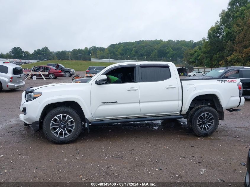 2022 Toyota Tacoma Trd Sport VIN: 3TMCZ5AN8NM456875 Lot: 40349430