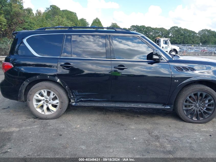 2017 Infiniti Qx80 VIN: JN8AZ2NFXH9647231 Lot: 40349431