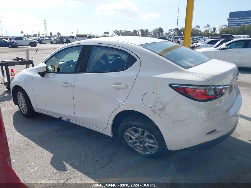 2018 Toyota Yaris Ia VIN: 3MYDLBYV0JY329407 Lot: 40349446