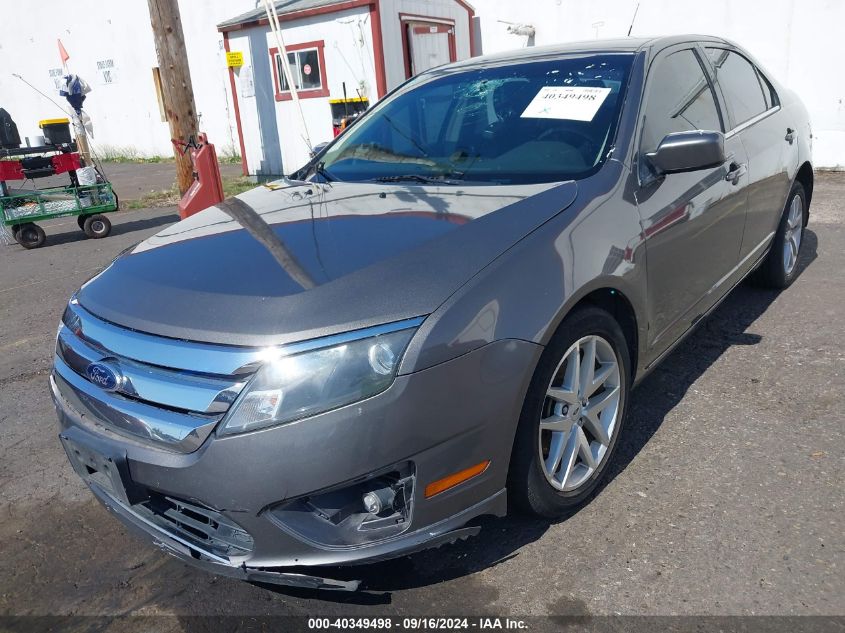 2012 Ford Fusion Sel VIN: 3FAHP0JA9CR332938 Lot: 40349498