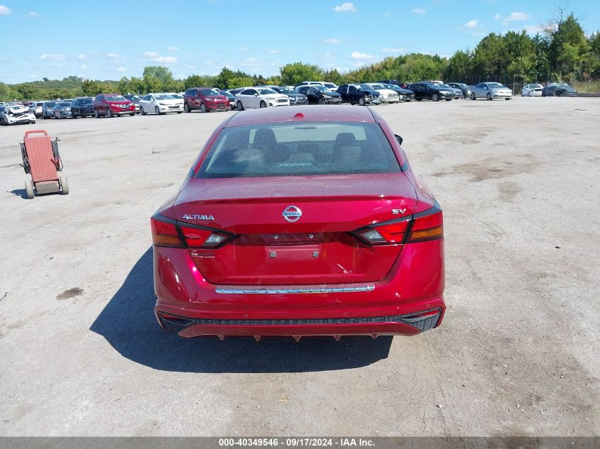 2022 Nissan Altima Sv Fwd VIN: 1N4BL4DV7NN388602 Lot: 40349546