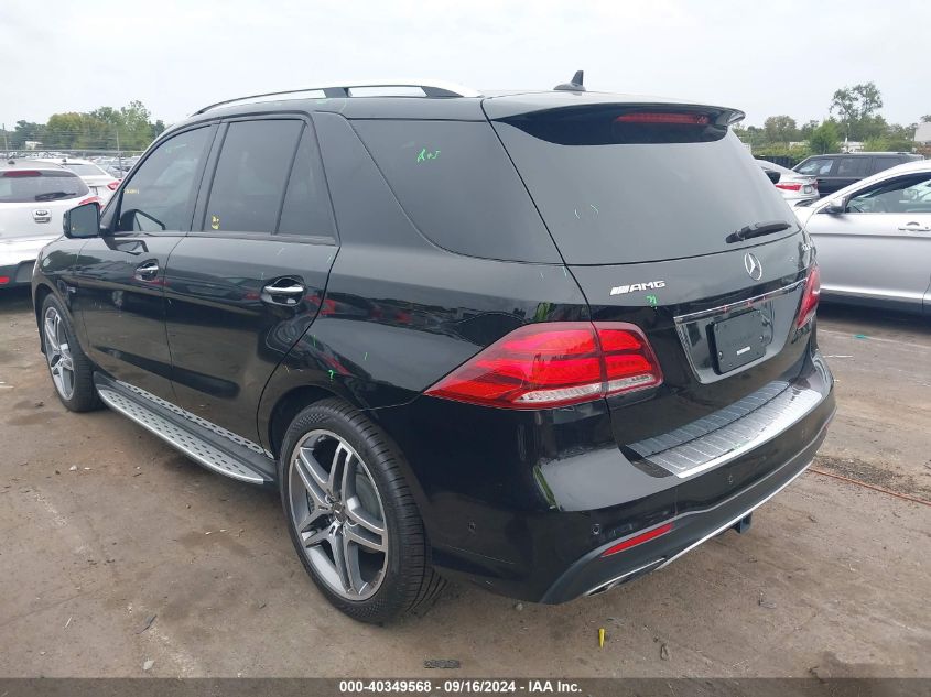 2018 Mercedes-Benz Amg Gle 43 4Matic VIN: 4JGDA6EB2JA995710 Lot: 40349568