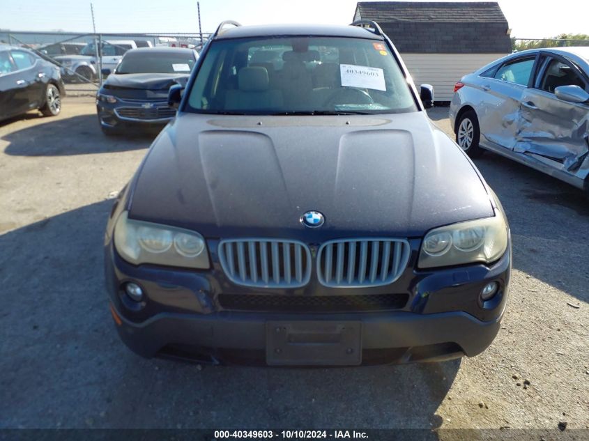 WBXPC93457WF08020 2007 BMW X3 3.0Si