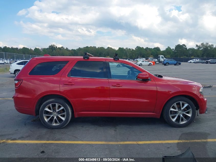 2014 Dodge Durango R/T VIN: 1C4SDJCT7EC591488 Lot: 40349613