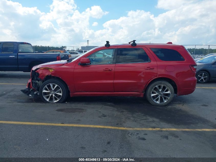 2014 Dodge Durango R/T VIN: 1C4SDJCT7EC591488 Lot: 40349613