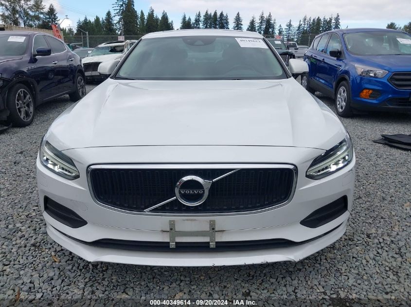 2017 Volvo S90 T6 Momentum VIN: YV1A22MK8H1016386 Lot: 40349614