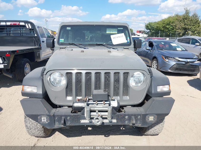 2018 Jeep Wrangler Unlimited Sport S 4X4 VIN: 1C4HJXDNXJW205659 Lot: 40349615