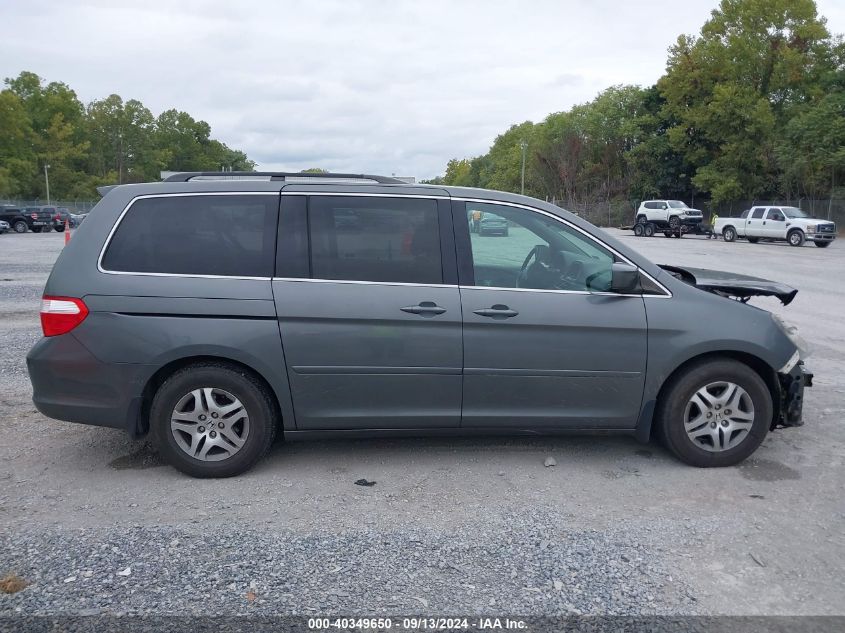 2007 Honda Odyssey Touring VIN: 5FNRL38817B008257 Lot: 40349650