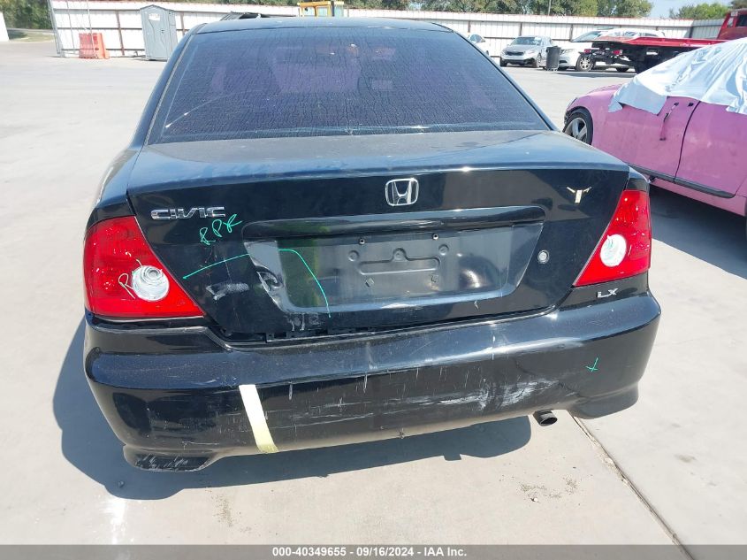 2004 Honda Civic Lx VIN: 1HGEM21634L027529 Lot: 40349655